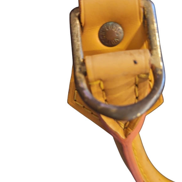 Louis Vuitton Black and Yellow Epi Alma Leather Handbag - Picture 9 of 13